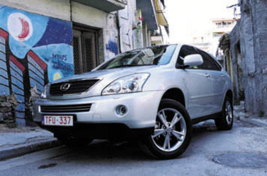 Lexus rx400h расход топлива