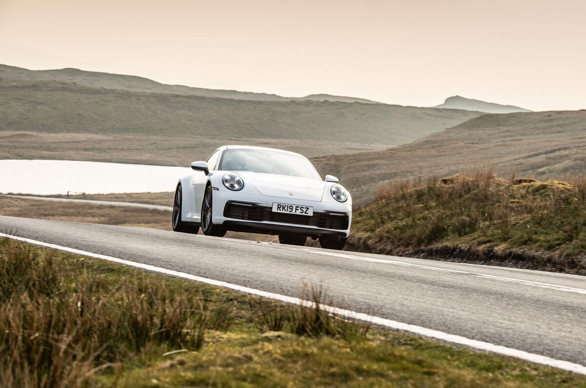 Porsche 911 Carrera S 2019 road test review - on the road