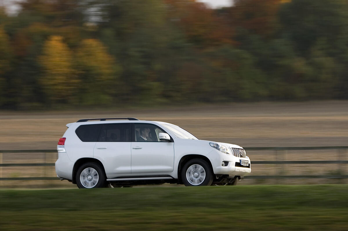 Toyota Land Cruiser LC5 3.0 first UK drive