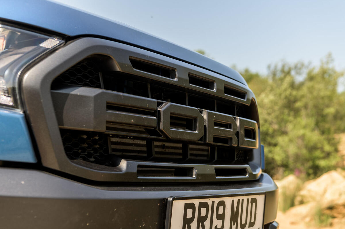 Ford Ranger Raptor 2019 road test review - front grille