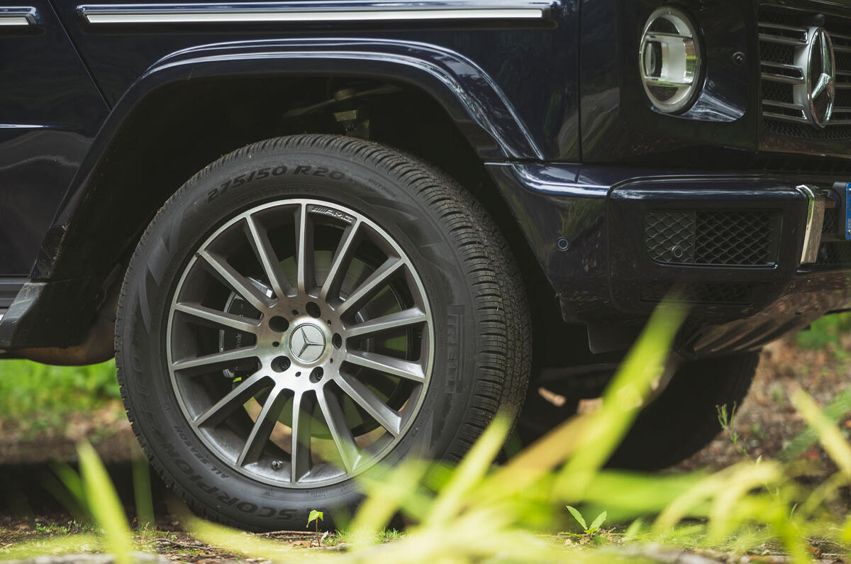 Mercedes-Benz G-Class 2019 road test review - alloy wheels