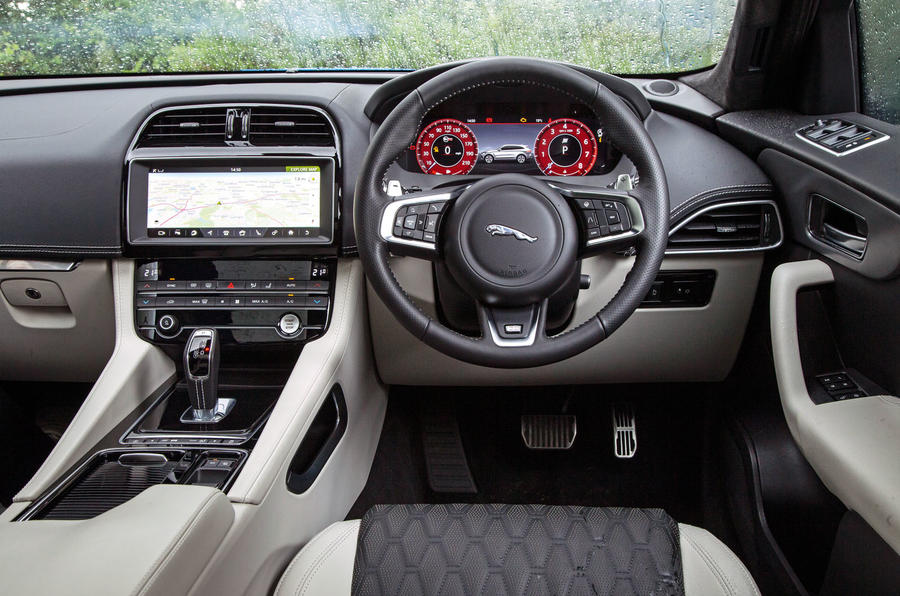 Jaguar F Pace Svr Interior Autocar