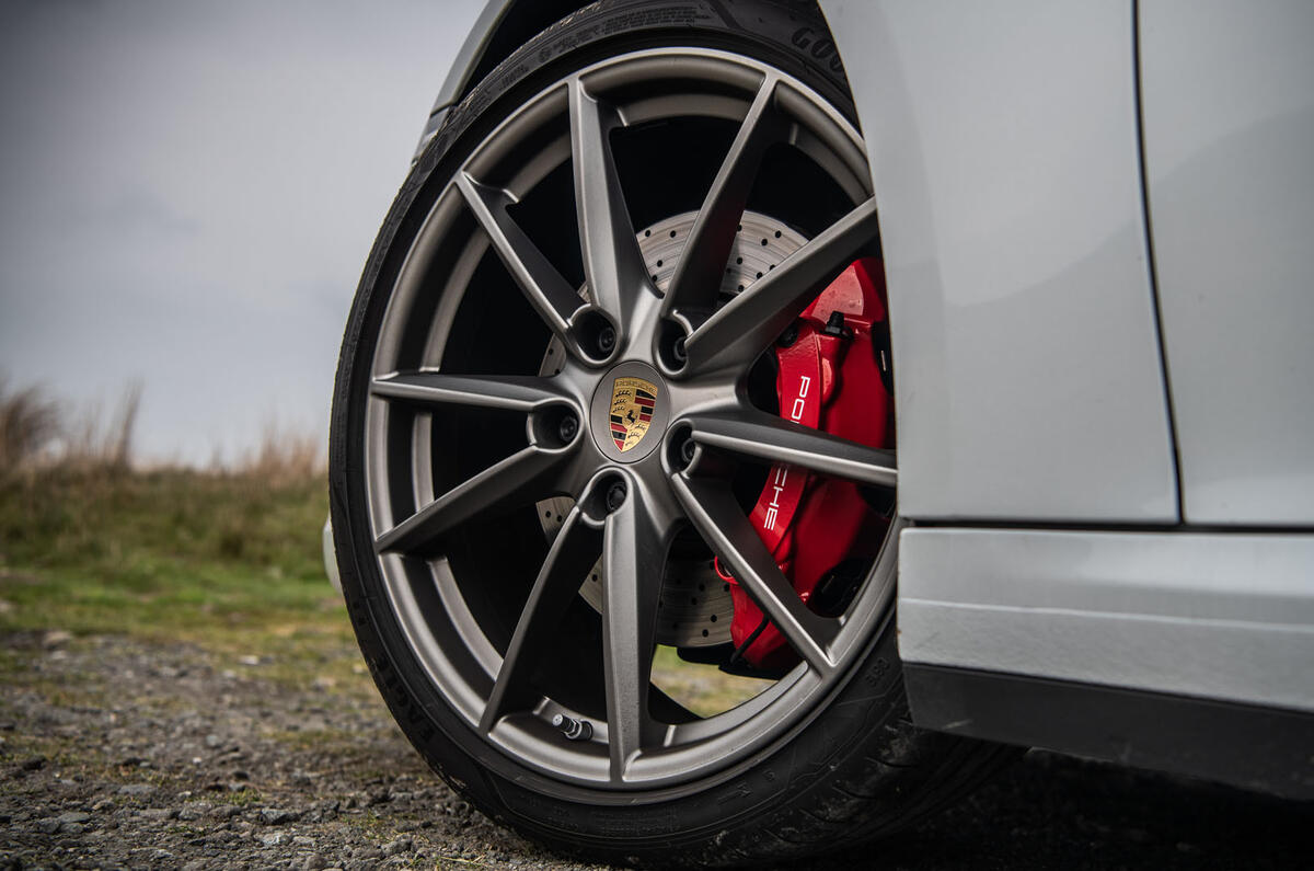 Porsche 911 Carrera S 2019 road test review - alloy wheels