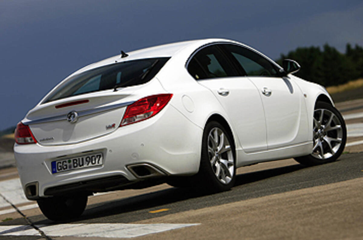 Vauxhall Insignia VXR Frankfurt to London