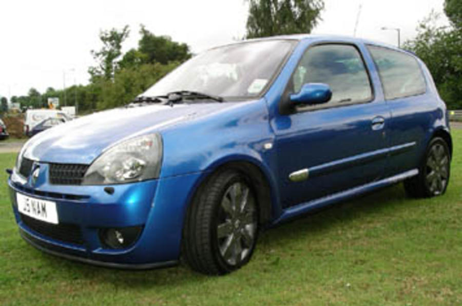 Renault Clio 182 Brodie Brittain Racing first drive Autocar