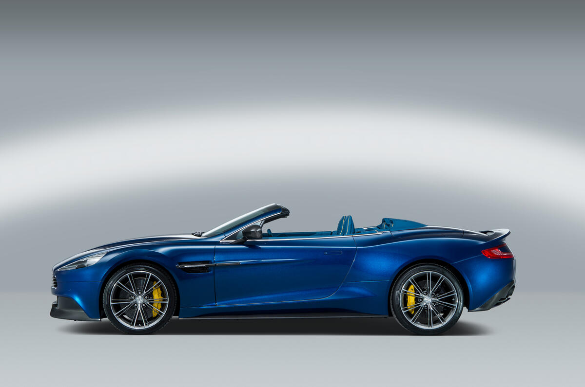 Aston Martin Vanquish Volante Convertible Unveiled