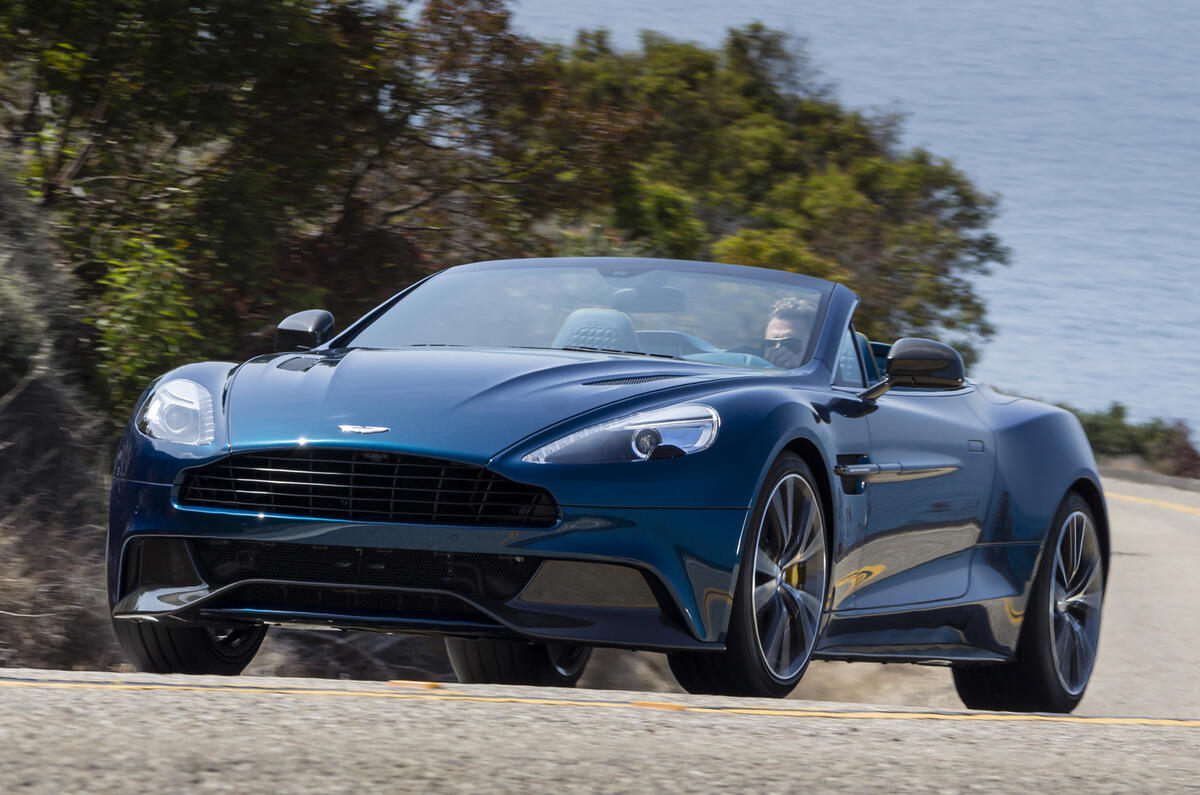 Aston Martin Vanquish Volante convertible unveiled