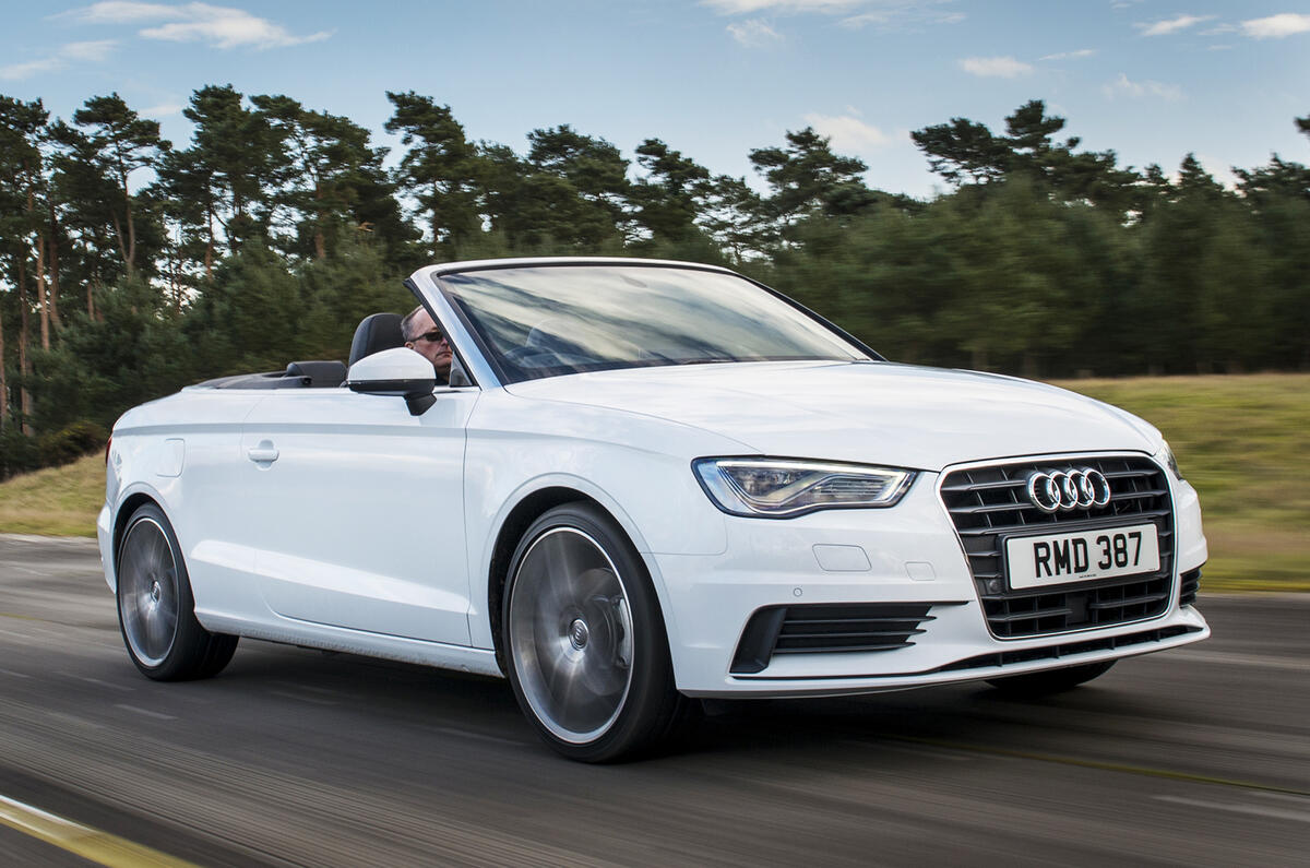 Audi A3 cabriolet UK first drive