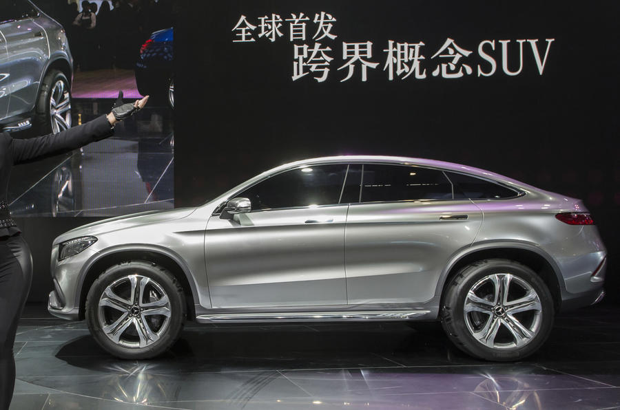 Mercedes Concept Coupe Suv Unveiled Autocar