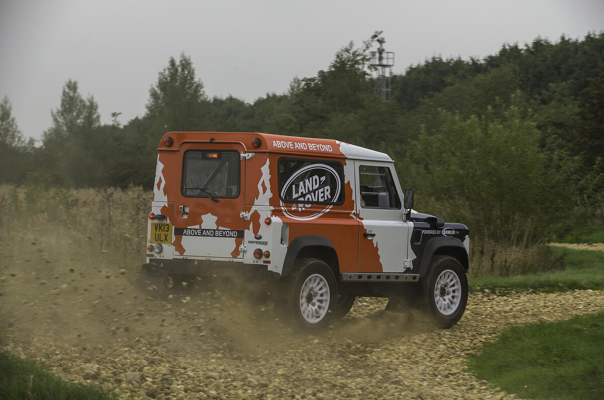 Bowler Motorsport Land Rover Defender Challenge first drive