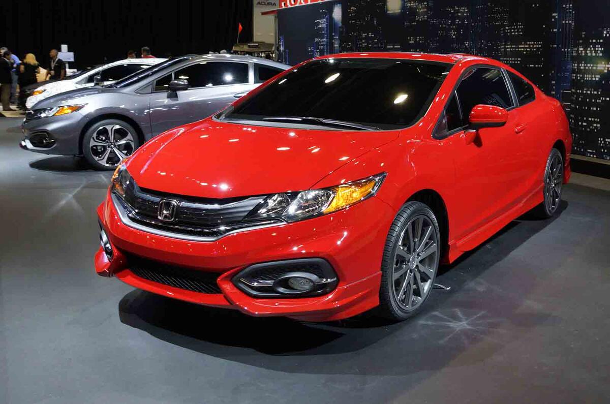 2014 Honda Civic coupe gets world debut at SEMA | Autocar