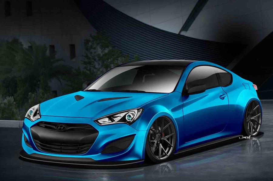 Hyundai-to-show-custom-Genesis-coupe-concept-at-SEMA-show-...