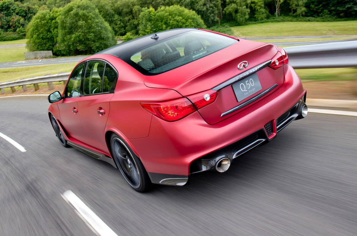 Infiniti Q50 Eau Rouge prototype first drive