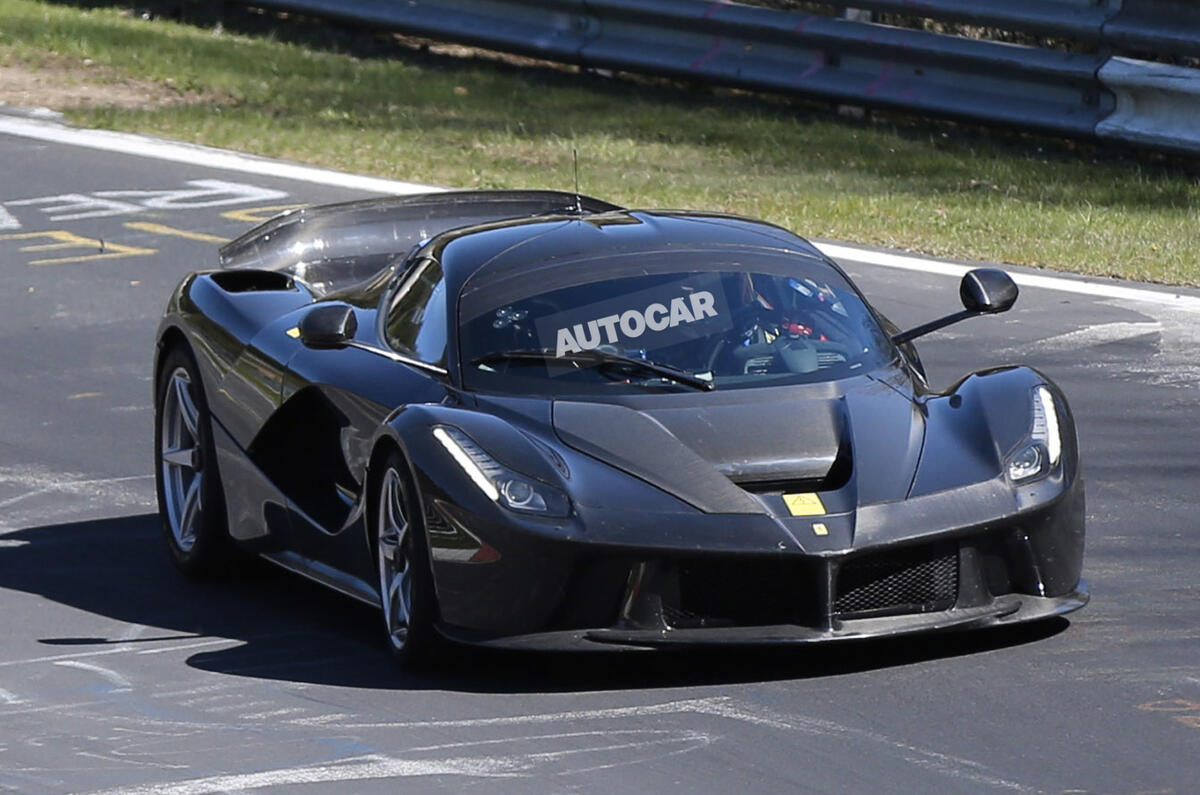 Hard-core LaFerrari XX spotted testing ahead of 2015 launch | Autocar