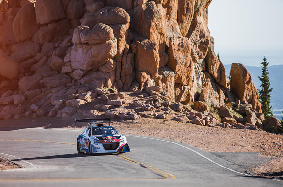 Loeb dominates qualifying at Pikes Peak