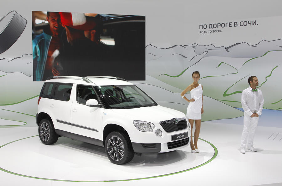 Skoda yeti sochi edition