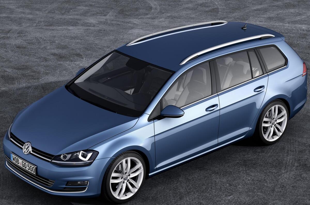 Geneva motor show 2013: VW Golf estate revealed | Autocar