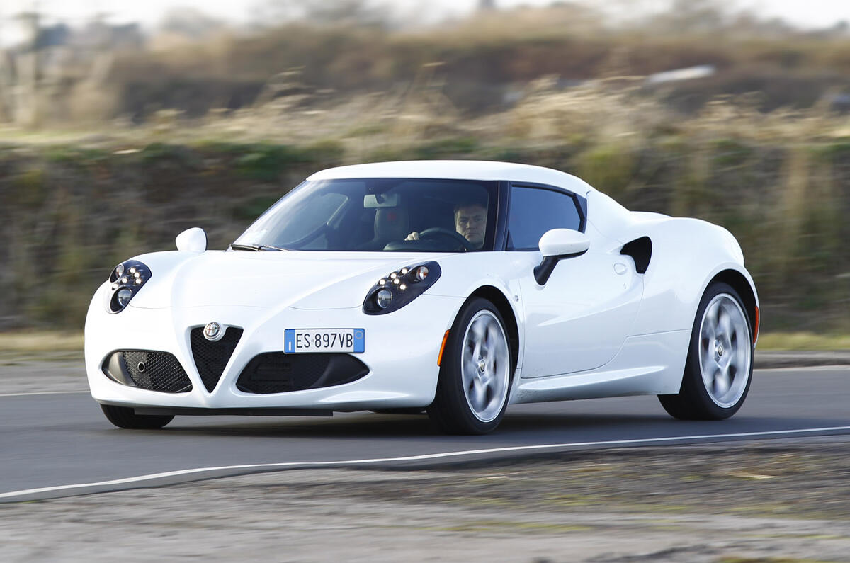 Alfa Romeo 4C UK first drive