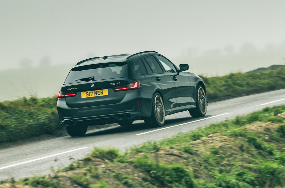 Alpina B3 GT test 2025 028 pan arrière