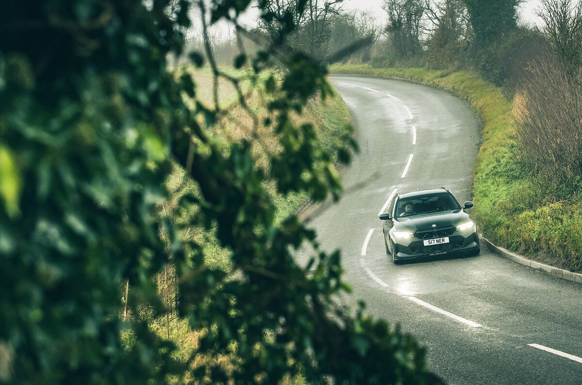 Alpina B3 GT test 2025 029 pan avant