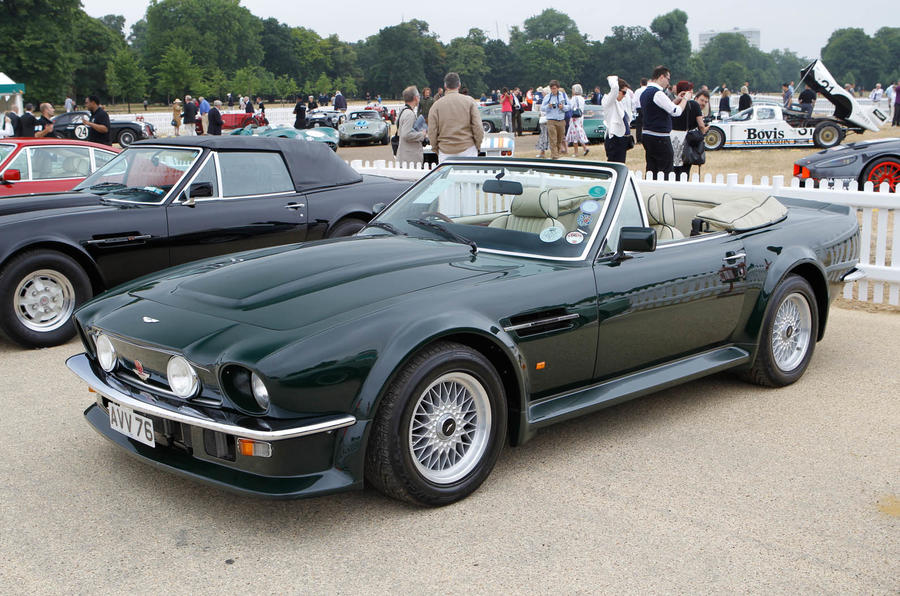 Aston Martin celebrates its centenary with display of iconic models