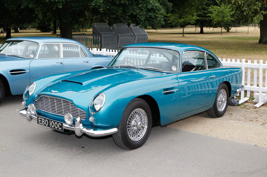 Aston Martin celebrates its centenary with display of iconic models