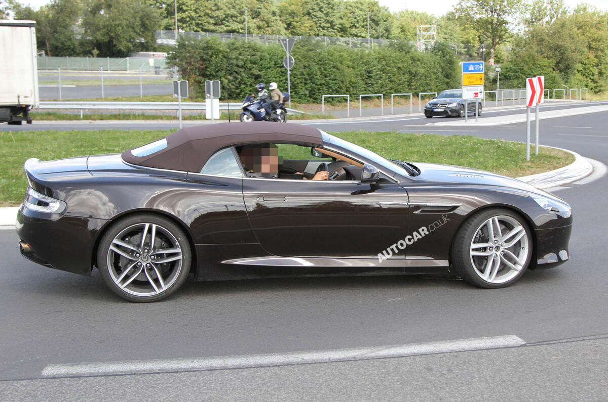 New Aston Martin DB9 spied undisguised | Autocar