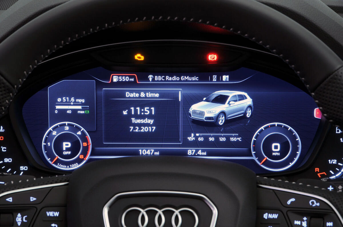 Audi virtual cockpit plus