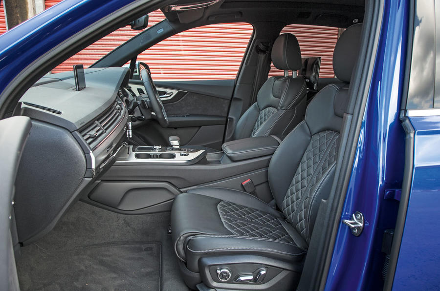 Audi SQ7 interior Autocar