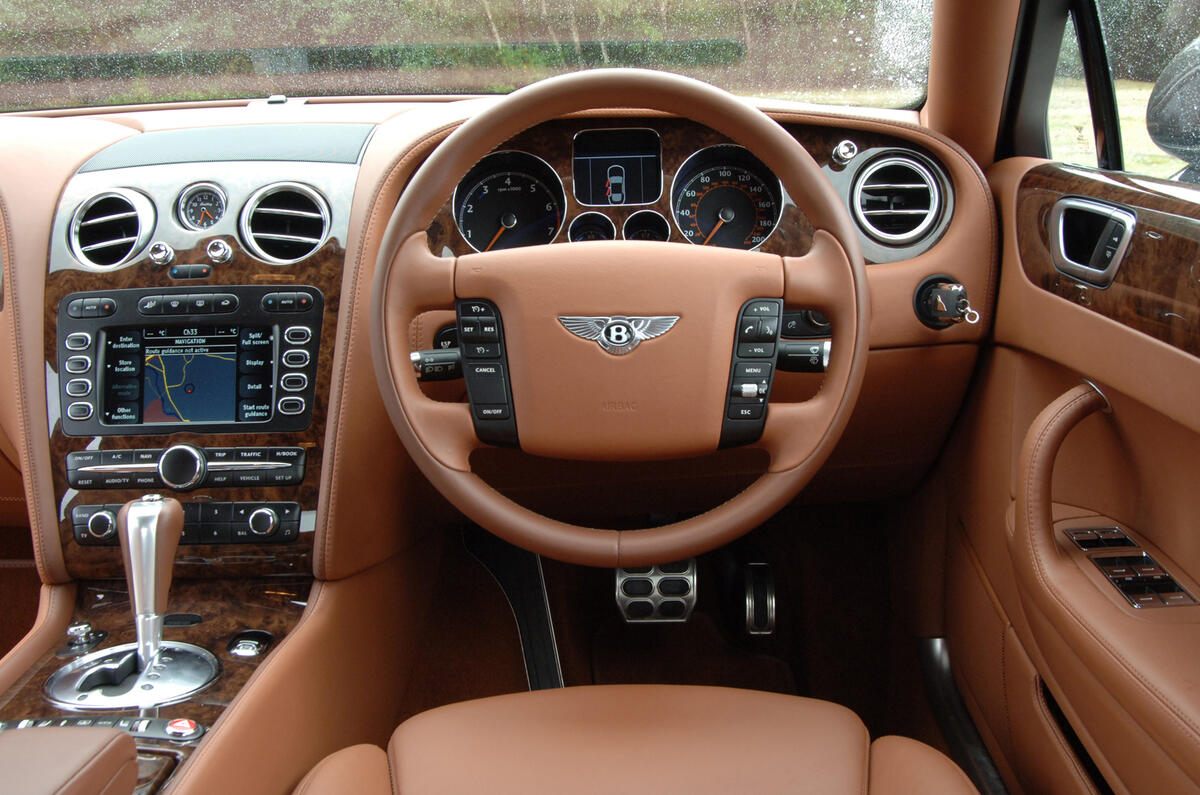 Bentley Continental Flying Spur 2005-2012 interior | Autocar