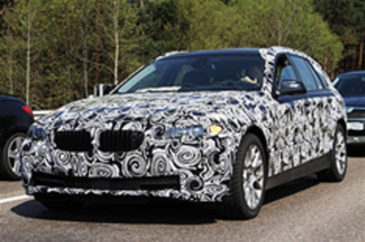 Spied: BMW 5-series Touring | Autocar