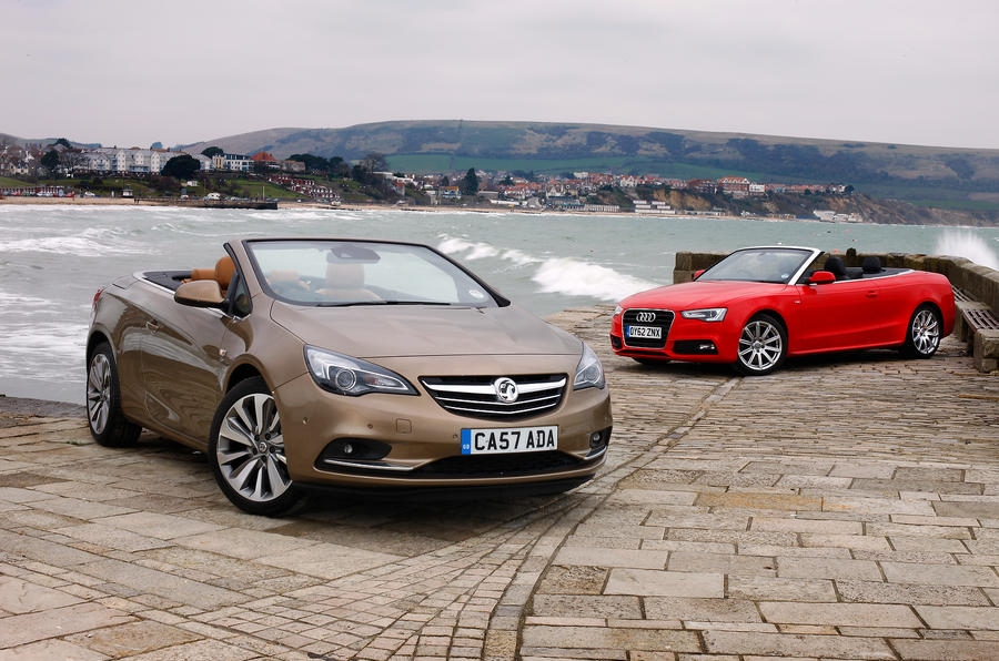 Vauxhall Cascada V Audi A5 Top Down Twin Test