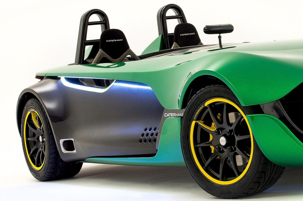 Caterham AeroSeven gets Autosport International debut | Autocar