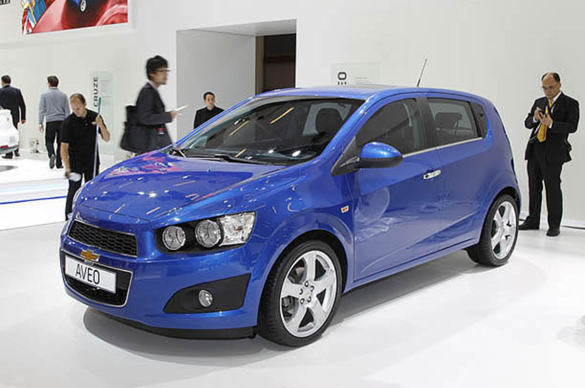 Paris motor show 2010: Chevrolet Aveo | Autocar