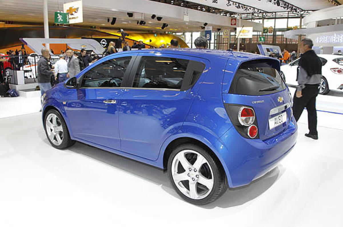 Paris motor show 2010: Chevrolet Aveo | Autocar