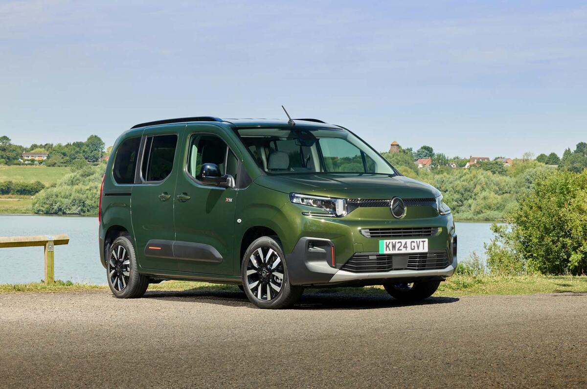 Citroen E Berlingo statique