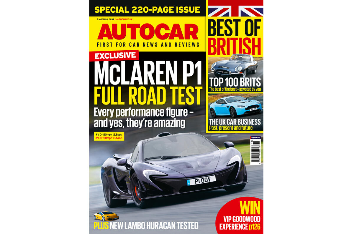 Autocar road tests the McLaren P1 | Autocar