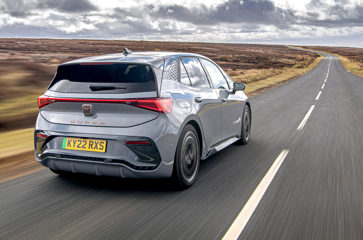 cupra born review 2024 03 rear tracking