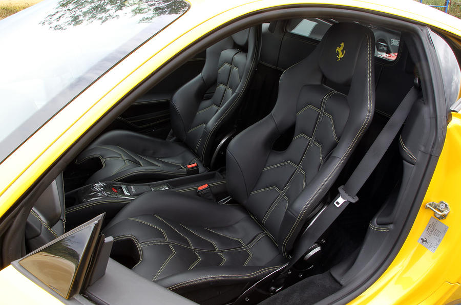 Ferrari 458 Italia 2010 2015 Interior Autocar