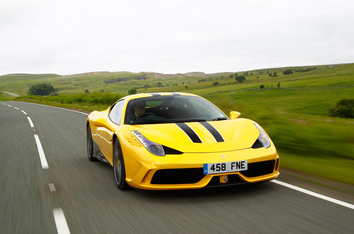 Ferrari 458 Speciale UK first drive