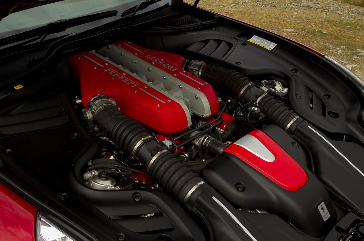 Moteur V12 6,3 litres de la Ferrari FF