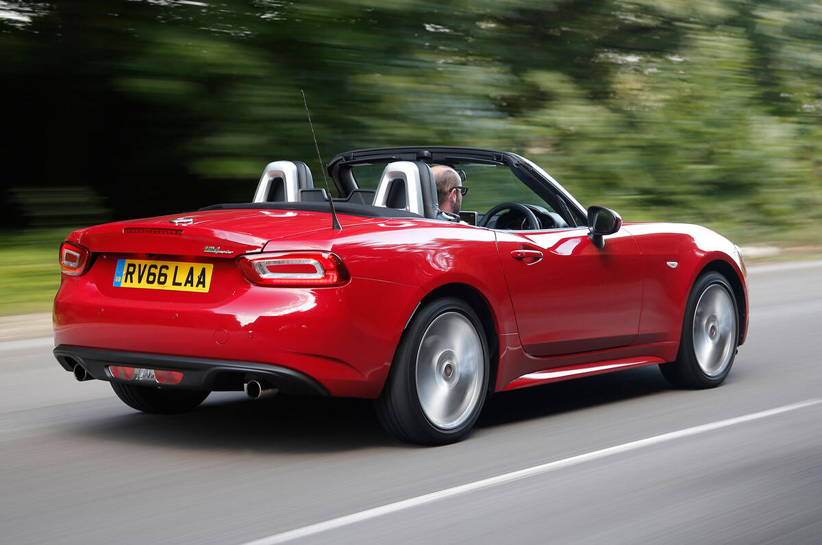 Fiat 124 Spider 16 19 Review 21 Autocar