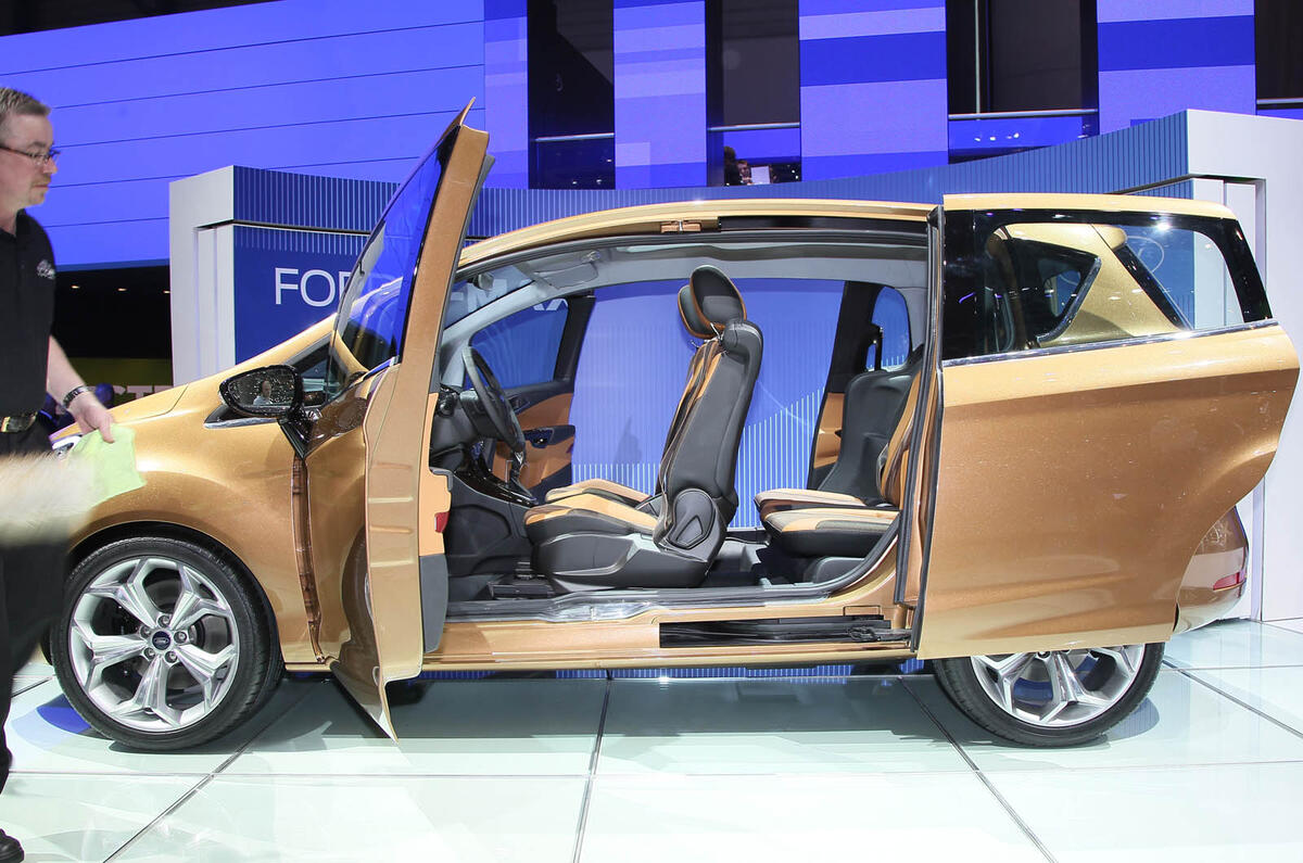 Geneva Motor Show 2011: Ford B-Max | Autocar