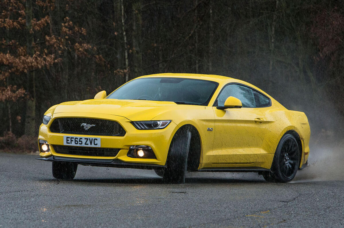 mustang ride on car