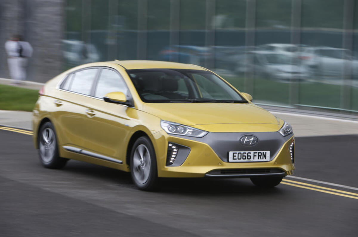 Hyundai ioniq outlet electric colours