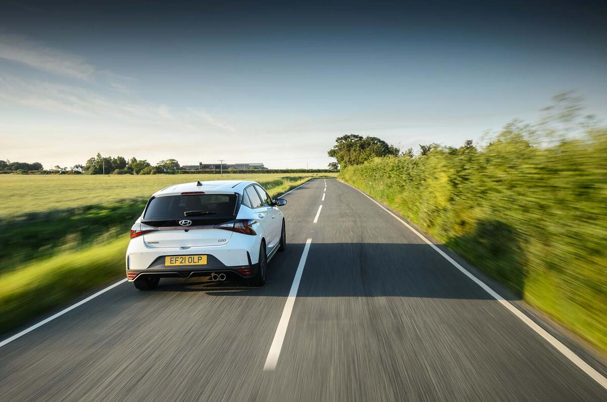 02 Hyundai i20N Line 2021 FD action arrière