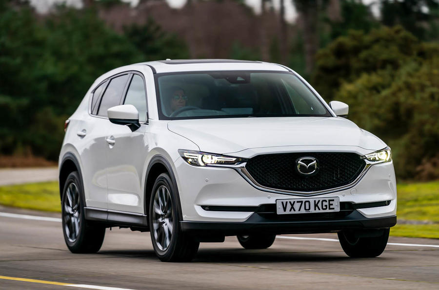 1 Mazda CX 5 2021 UK first drive review hero front