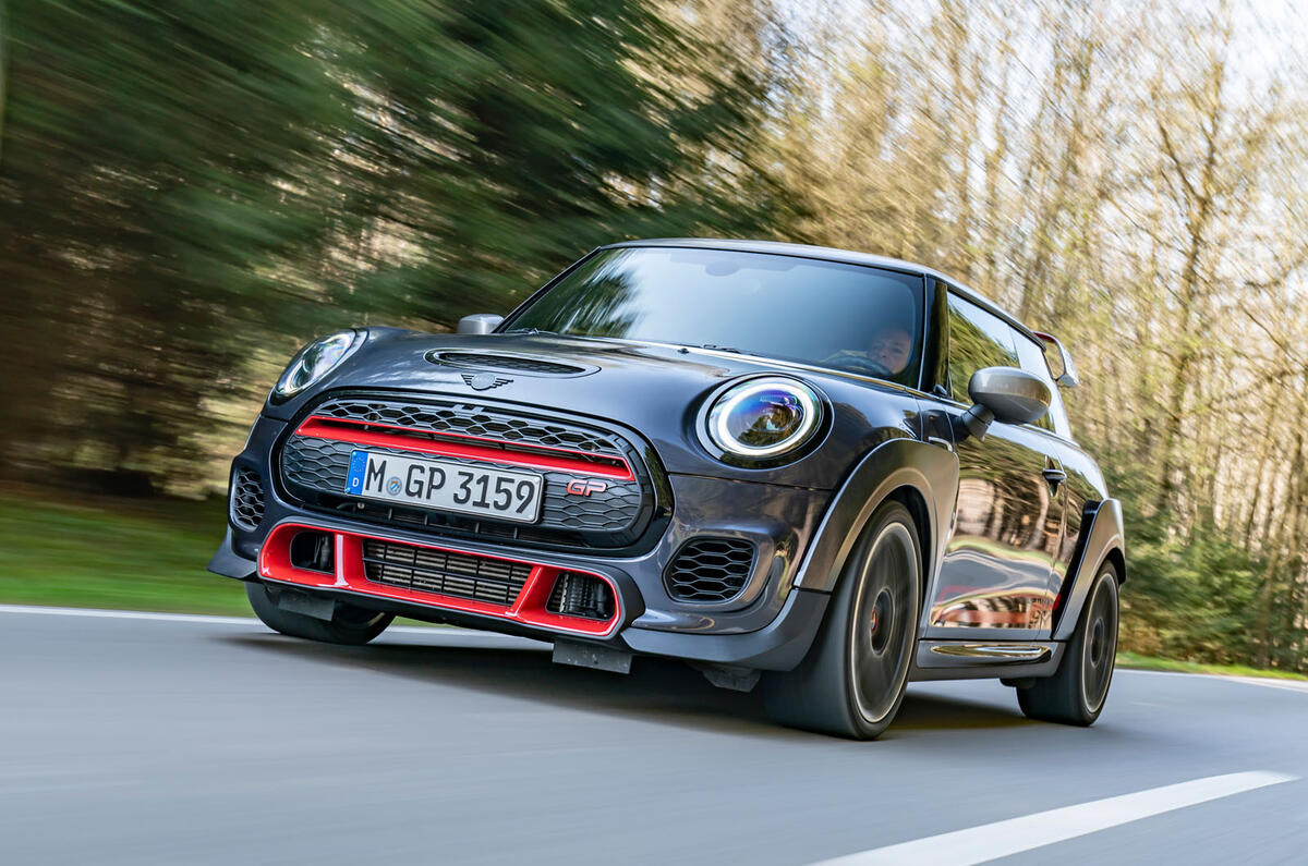 Mini JCW GP 2020 first drive review - hero front