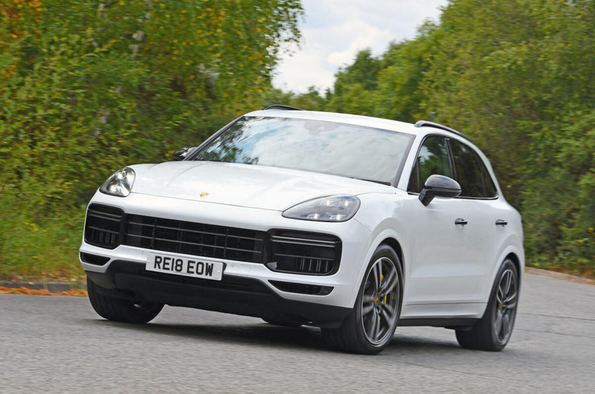 Porsche cayenne store electric car