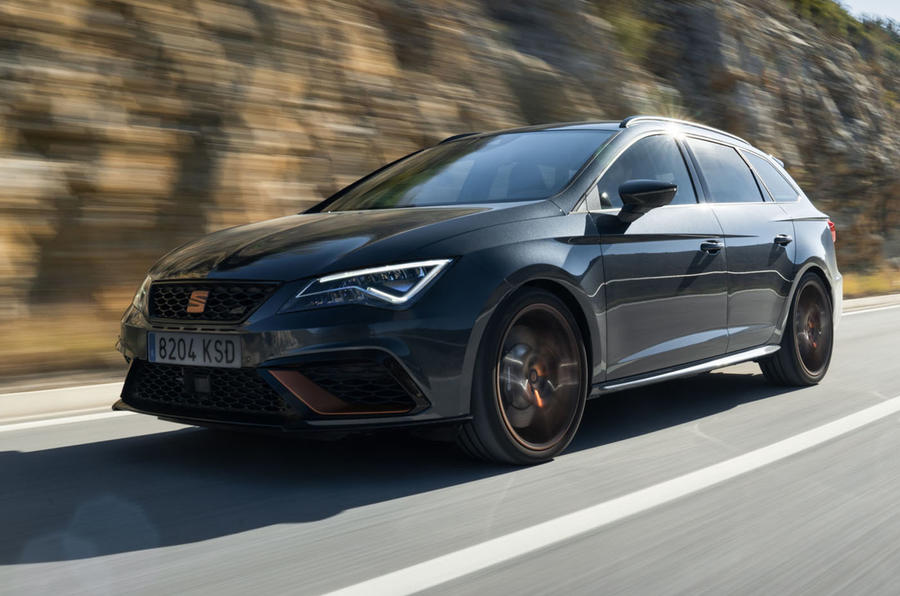 Seat Leon Cupra R ST 2019 first drive review - hero front